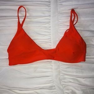 Orange Bikini Top